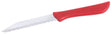 Edelstahl Brötchenmesser mit rotem Griff Wellenschliff Contacto - CPGASTRO