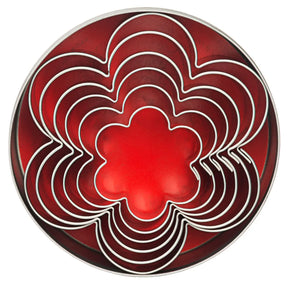 Ausstechformen Edelstahl Blume  6-teile 40-95mm - CPGASTRO