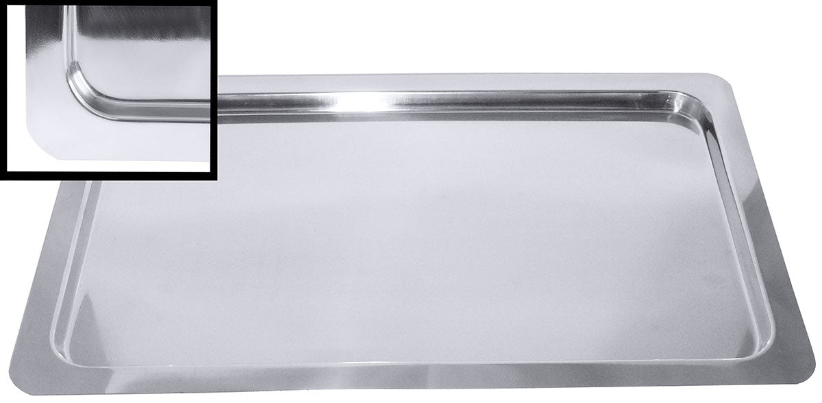 GN Tablett GN 1/1 Edelstahl 53x32,5 cm