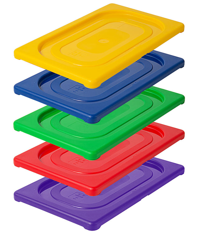 GN-Deckel farbig aus Polypropylen Größen 1/1 1/2 1/3 1/4 1/6 Contacto - CPGASTRO