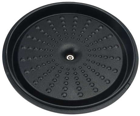 Aluminiumguss Cocotte  Schmorkochtopf rund 28 cm schwarz AluChef - CPGASTRO