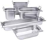 Edelstahl GN-Behälter mit Fallgriffen Contacto - CPGASTRO