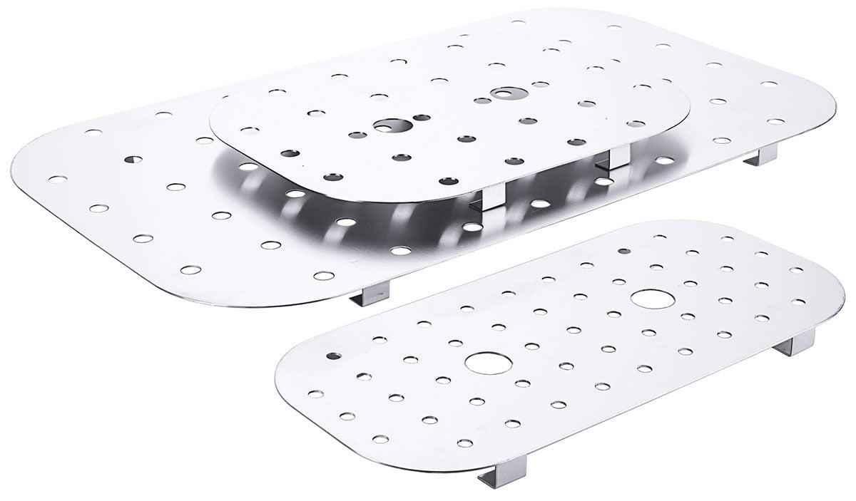 Edelstahl GN-Behälter Einlegeboden gelocht 5 verschiedene Größen Contacto - CPGASTRO