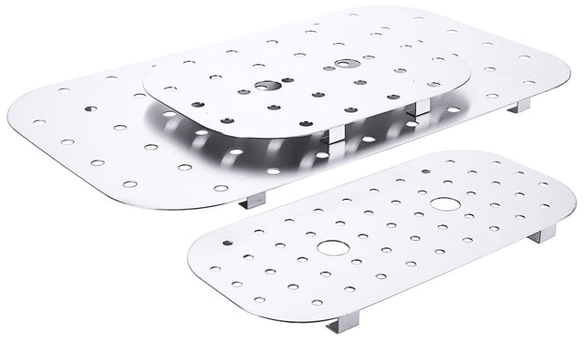 Edelstahl GN-Behälter Einlegeboden gelocht 5 verschiedene Größen Contacto - CPGASTRO