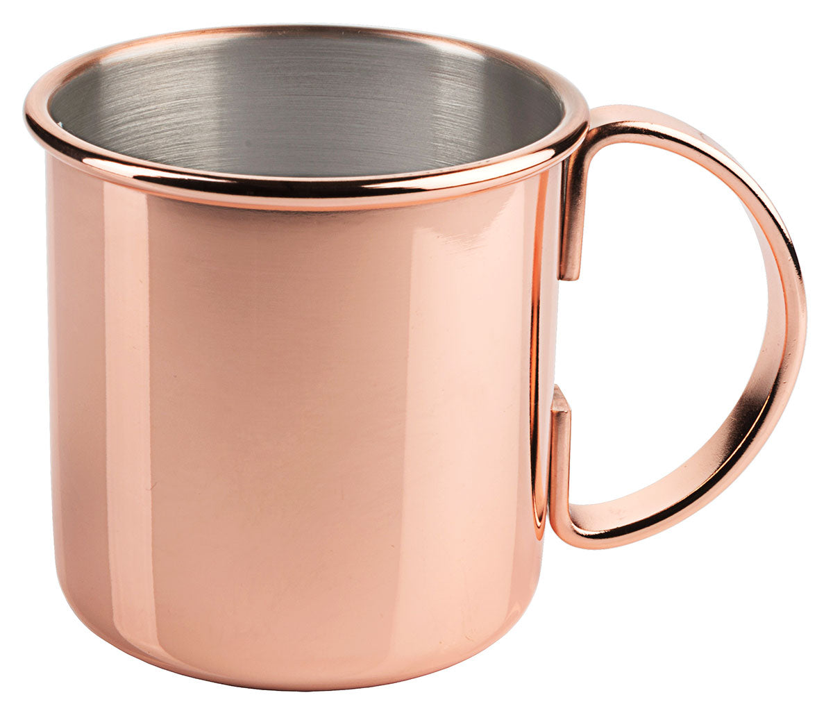 Edelstahl Moscow Mule Becher außen Kupferschicht 0,45L