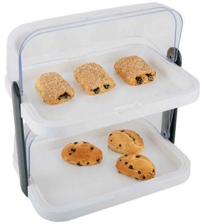 Buffetvitrine Doppeldecker Kühlvitrine 32 x 44 cm - CPGASTRO