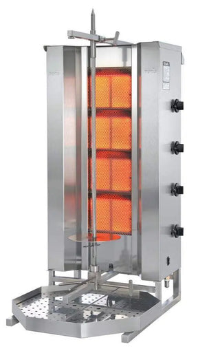 Potis MU GD4 Dönergrill / Gyrosgrill – Professionelles Grillgerät für Gastronomie und Imbissbetriebe - CPGASTRO