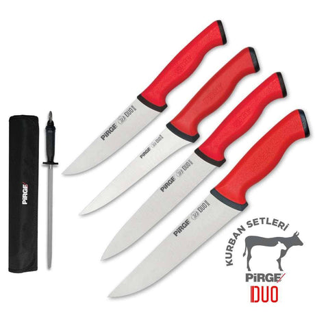 Metzger Messer Set Premium Pirge 6-Teilig Kurban Gastronics - CPGASTRO