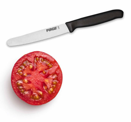 Pirge Frühstücks Tomaten Brötchen Messer Wellenschliff 11 cm Gastronics - CPGASTRO