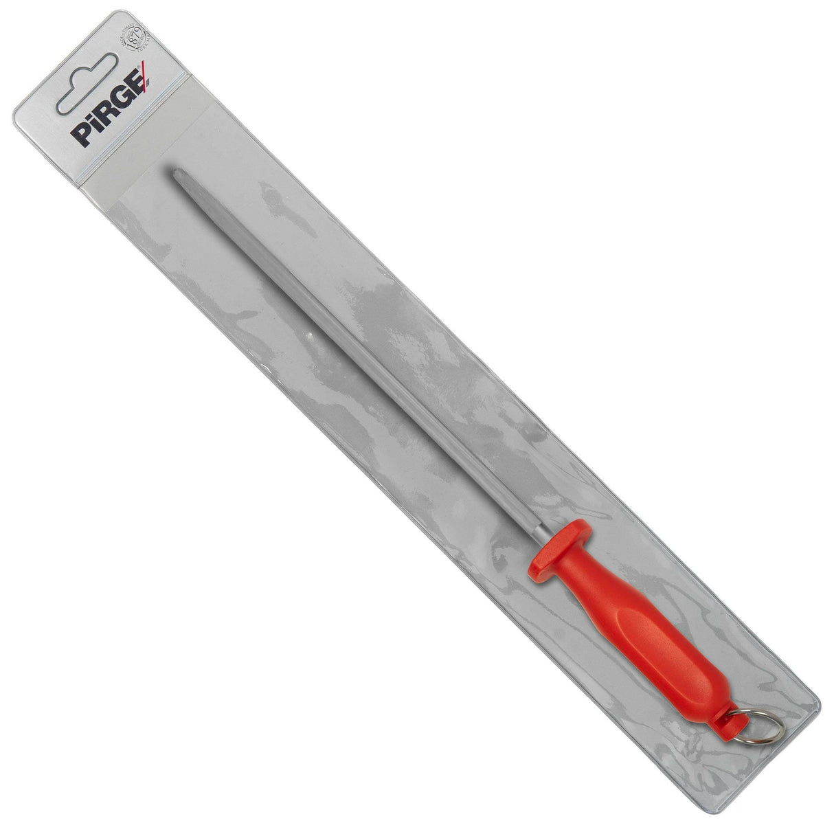 Wetzstahl Pirge 25 cm Rund Rot Gastronics - CPGASTRO