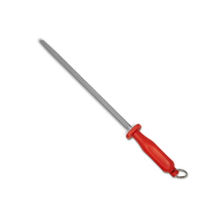 Wetzstahl 25 cm Rund Rot - CPGASTRO