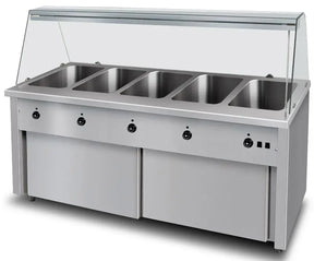 Bain Marie BM-C-5K Separaten Heizungssteuerungen - CPGASTRO