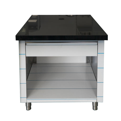 Kassentisch KM-60 Schwarz Granit Dekor Wenge 60 cm Gastronics - CPGASTRO