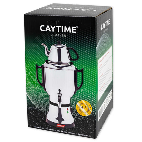 Caytime Samowar Semaver Teeautomat mit Teekanne Caytime - CPGASTRO