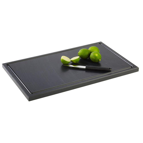 Schneidebrett Bar 50 x 30 cm Schwarz HDPE Gastronics - CPGASTRO