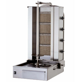 Gastronics Dönergrill / Gyrosgrill 4 Brenner unten Motor - CPGASTRO