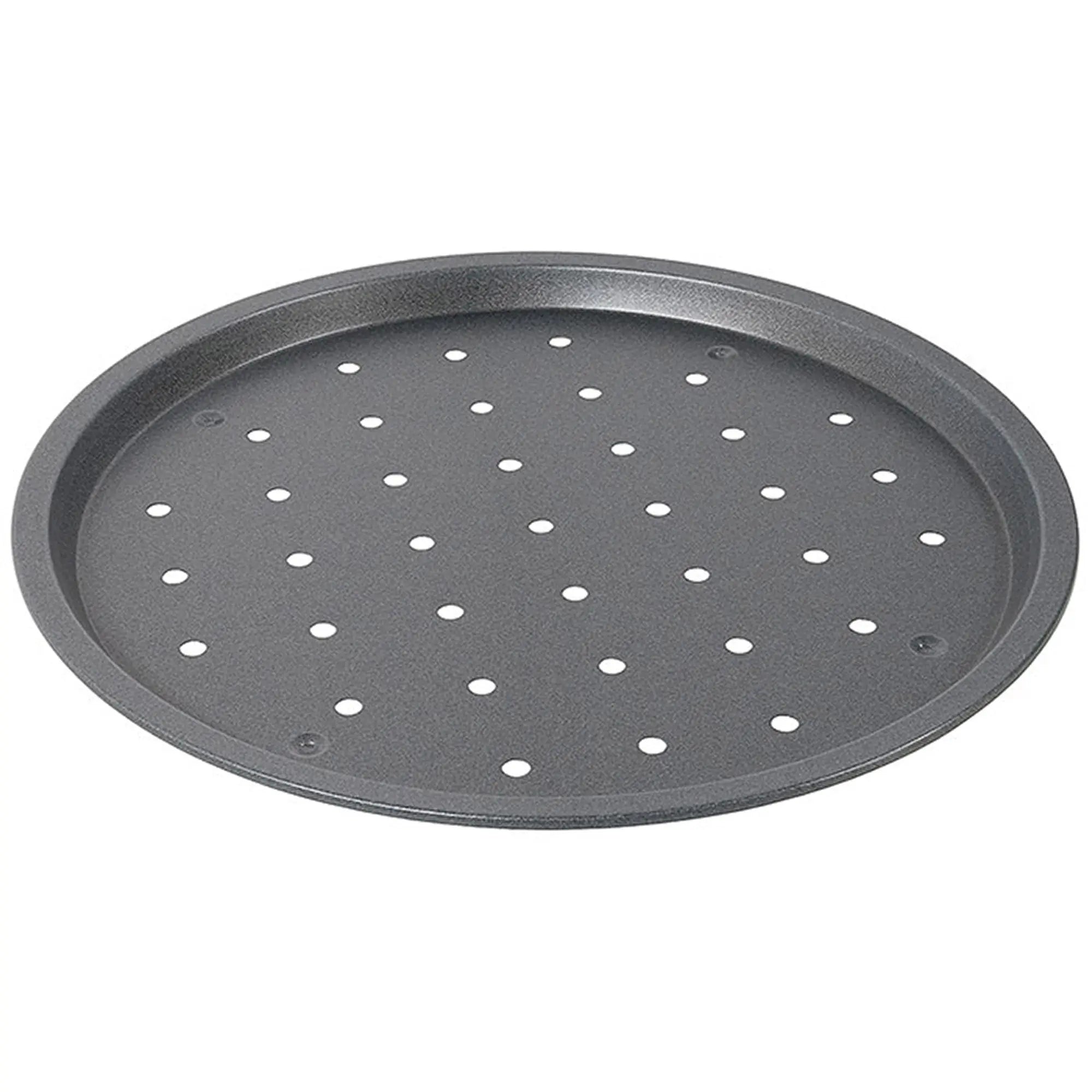 Guardini Pizzablech Aus Stahl – Schwarz, Für Knusprige Pizza Aus Dem Backofen