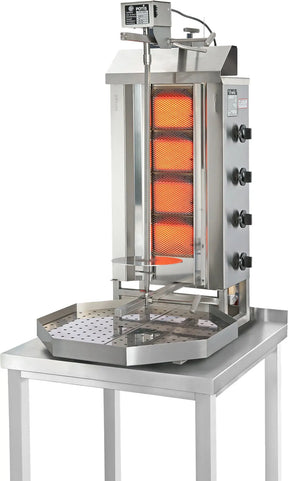 Potis G2 Dönergrill / Gyrosgrill – Leistungsstarker Infrarotgrill für die Gastronomie - CPGASTRO