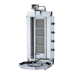 Gastronics Dönergrill / Gyrosgrill 4 Brenner Motor oben - CPGASTRO