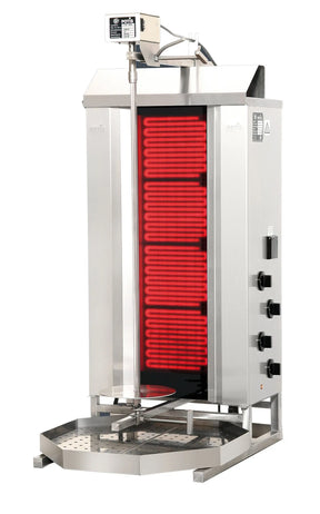 Potis CE4 Elektro Dönergrill / Gyrosgrill – Professionelles Grillgerät für Gastronomie und Imbissbetriebe - CPGASTRO