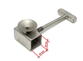 Untere Schiebemuffe für 25x25 mm Döner Spieß - CPGASTRO